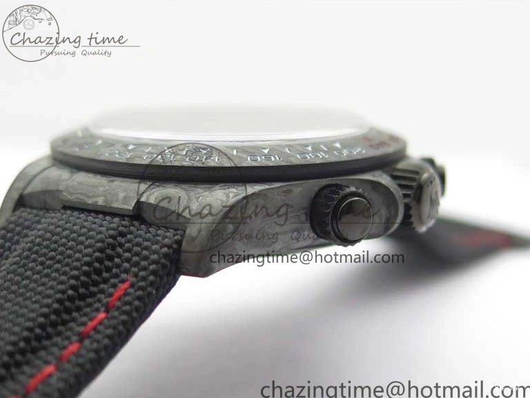 MiroTime 0104 Daytona DIW Carbon Noob 1:1 Best Edition Black Dial on Nylon Strap SA Modern 2611